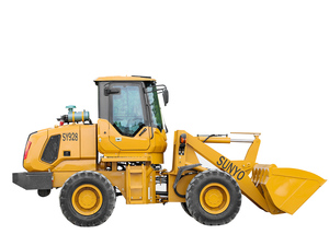 Offre Spéciale – Mini-chargeuse compacte diesel Euro5 à 4 roues motrices, chargeuse tracteur avec godet de 3 mètres cubes, 75 kW, haute capacité de charge - Product Image 5