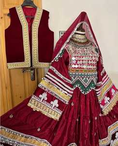 BY AM IMPEX Meilleure vente en gros afghani pour la dernière arrivée Robes afghanes brodées Vêtements régionaux pour femmes - Product Image 3