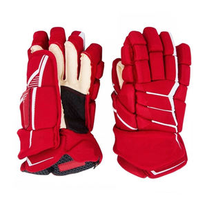 Guantes de hockey sobre hielo de alta calidad hechos a medida para unisex Proveedor directo de fábrica Guantes de hockey de dedo completo para deportes - Product Image 1