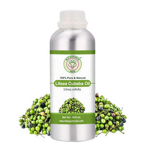 Aceite esencial destilado al vapor May Chang 100% aceite puro Natural Litsea Cubeba para aceite de masaje de aromaterapia - Product Image 1