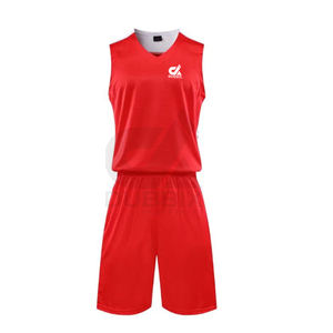 Ensembles d'uniformes de basketball d'hiver sans manches pour hommes avec logo personnalisé, 100 % polyester, impression numérique, séchage rapide, antibactérien, service OEM - Product Image 1