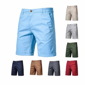 Pantalones cortos de carga 2025 de alta calidad de color azul para hombre, pantalones cortos de carga de algodón 100% de material transpirable al por mayor para hombre - Product Image 2