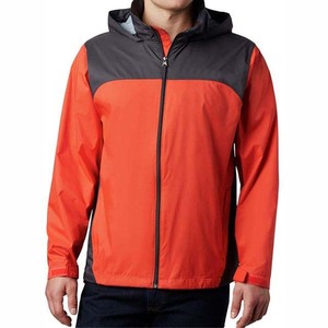 Chaqueta Impermeable de Alto Rendimiento para Hombre, Diseño de Alta Calidad, con Capucha, Estilo Patchwork, Cortavientos, 100% Poliéster, para Otoño - Product Image 1