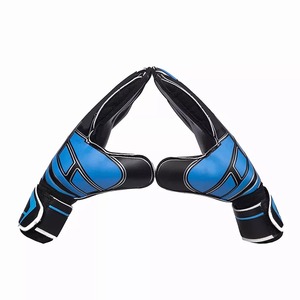 Gants de gardien de but de football en cuir de haute qualité avec design personnalisé, doigts roulés, nouveau style de poignet - Product Image 5