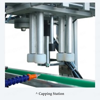 Machine de bouchage automatique économique HYXG-4C-B à moteur électrique pour bouteilles en plastique/verre/bois/métal/papier (alimentaire)