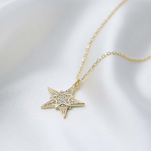 จี้สร้อยคอรูปดาวดีไซน์หรูหรา งานแฮนด์เมดจากตุรกี เครื่องประดับเงินแท้ 925 - Product Image 2