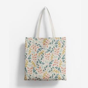 Fashionable Everyday <b>Tote</b> <b>Bag</b> Soft Cotton Strong Handles Perfect for <b>Work</b> Shopping & Outings - Product Image 1