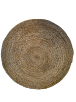 Nouveaux tapis en jute bio faits à la main 2026, double rayure tressée, style zen asiatique, couleur et taille personnalisées, Bangladesh