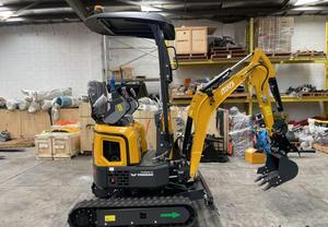 Mini-excavatrice MXG XE15U, moteur diesel Yanmar, capacité de 1300 kg, flèche pivotante, chenilles extensibles, sans queue, Liebherr, Komatsu, Hitachi - Product Image 2
