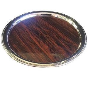 อุปกรณ์ทานอาหารสำหรับตกแต่งโต๊ะมาใหม่ในครัวร้านกาแฟและร้านอาหารถาดเสิร์ฟทำจากไม้และโลหะ - Product Image 1