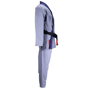 Uniforme de judo en coton pour hommes 2025 avec logo personnalisé OEM, vêtements d'arts martiaux à séchage rapide pour l'entraînement et la compétition - Product Image 4