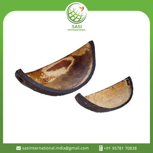 Fabricación india de barcos de cáscara de coco natural Barcos de cáscara de coco de la mejor calidad para postres de frutas - Product Image 2