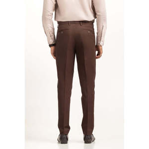 Pantalones Chinos Formales de Negocios MN-TR-FC24-019, Corte Recto, 100% Algodón, Tela Oxford, Logotipo Personalizable, Cierre de Cremallera - Product Image 2
