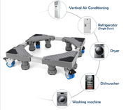 Quanjia Congélateur Sèche-linge Roue Universelle Machine À Laver Piédestal Base Support Support Pour Réfrigérateur