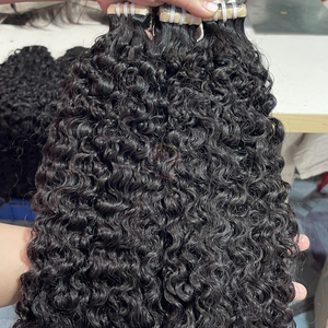 Vente en gros Cheveux vierges alignés avec cuticules Faisceaux de cheveux humains frisés bruts birmans pour fabricant de perruques - Product Image 6