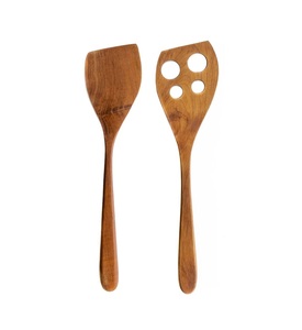Supply Acacia <b>Wooden</b> Spoon Food <b>Ice</b> <b>Cream</b> Spoon Set Customized Size Handmade Handcrafted Wood Soup Spoon Good Price - Product Image 3