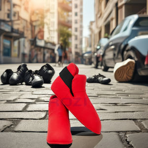 Wholesale Custom Made <b>Boxing</b> <b>Shoes</b> Durable Construction Lightweight Sole Perfect for Speed <b>Boxing</b> Hook Loop Closure Roziv Sports - Product Image 5