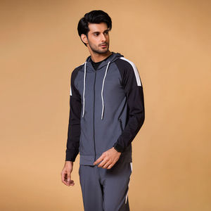 2025 vente en gros personnalisé rétro survêtement formation costumes confortable 100% coton respirant rétro à capuche Jersey survêtement pour unisexe - Product Image 4