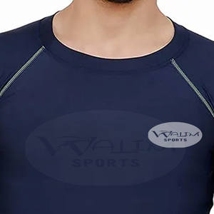 Gimnasio Fitness Wear Nuevo estilo Hombres Camisas de compresión 2025 Ropa de entrenamiento Hombres Camisas de compresión - Product Image 5