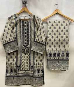 2025ปักลายลูกไม้สำหรับผู้ใหญ่สำหรับใส่สนามหญ้า/ผ้าฝ้ายลาย salwar kameez ขนาดพิเศษ - Product Image 4