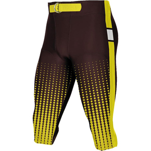Pantalons de football américain 100% haute qualité, taille plus, longueur genou, évacuation de l'humidité, séchage rapide, personnalisés à vendre - Product Image 1