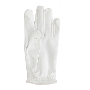 Guantes de Golf de Dedo Completo Azul y Blanco Personalizados de la Mejor Calidad, Cuero Genuino de Piel de Oveja, Uso para Mano Izquierda, Talla Adulto, Cierre de Velcro - Product Image 5