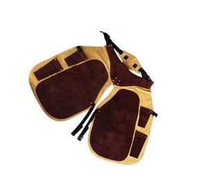 Nueva llegada tradicional de cuero hecho a mano Farrier Chaps Hoof Trimming Delantal POR TARIQ MFG CO CE ISO EU - Product Image 5