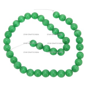 Collier de perles en acrylique minimalisme grandes perles de boule en plastique transparentes chaînes appropriées de mariage de mélange de couleurs exagérées - Product Image 3