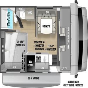 EN PARFAIT ÉTAT Nouveau 2026 Forest River Sunseeker Le 2350C - Product Image 3