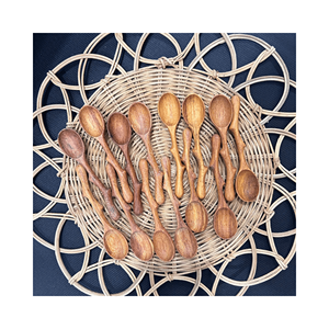 Cuillère en bois artisanale pour ramen, matériau : bois de frêne ; usage : vaisselle de restaurant asiatique ; origine : Vietnam, direct - Product Image 1