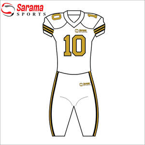 ชุดเครื่องแบบอเมริกันฟุตบอลระบายได้ดีชุดเครื่องแบบอเมริกันฟุตบอล2022ใหม่ออกแบบได้ตามที่ต้องการ - Product Image 3