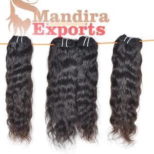 Paquetes de templo ondulado sedoso crudo alineado con la cutícula del cabello virgen vietnamita Cabello indio natural sin piojos Barato del proveedor - Product Image 5