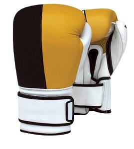 Gants de boxe durables Personnalisez votre propre logo Gants de boxe Gants de boxe de couleur noire et dorée - Product Image 3