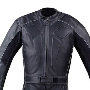 Top qualité 100% cuir de vachette véritable hommes moto course costume en gros corps Protection moto costume - Product Image 4