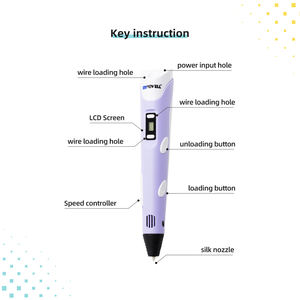 لمايريويل ، رسم خيوط القلم ثلاثي الأبعاد والروبوت مع اتصال USB يدعم مادة PLA - Product Image 4