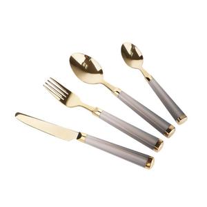 Suministros para restaurantes, vajilla, decoración, catering, juego de cubiertos, producto de Venta caliente, juego de cubiertos de Metal personalizado - Product Image 4