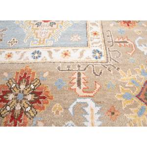 Tapis en laine noué à la main Savana Blue, motif médaillon, tapis de salon, 9x12, rectangle, décoration de couloir pour usage domestique - EPR-1507 - Product Image 3