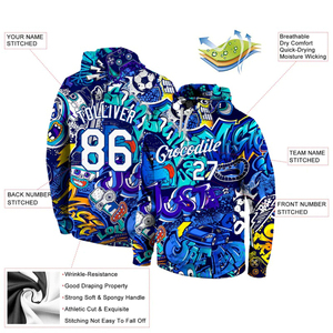 เสื้อฮู้ดดี้ผู้ชายแท้ น้ำหนักเบา สำหรับใส่ลำลอง ออกแบบลายทีมได้ตามต้องการ ผ้าฟลีซโพลีเอสเตอร์ 100% แห้งเร็ว ลายปักพิมพ์ - Product Image 4