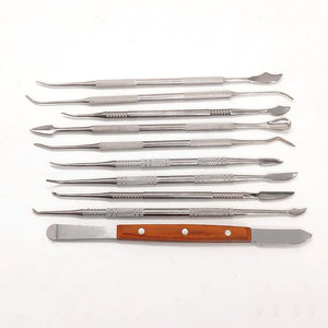 Ensemble d'outils de sculpture en cire dentaire en gros, acier inoxydable, manuel, réutilisable, haute qualité, quantité en vrac - Product Image 4
