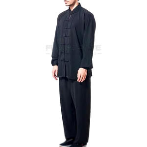 Ropa de trabajo de manga larga Ropa DE TRABAJO Hombres Uniforme de Kung Fu de algodón directo de fábrica - Product Image 4