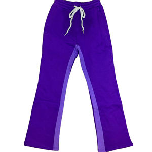 กางเกงวอร์มผ้าคอตตอนสำหรับผู้ชายกางเกงวิ่งแบบเย็บปะต่อกันกางเกง2025ซัก2025 - Product Image 2