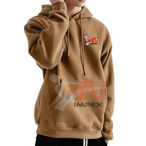 Sudadera de invierno con capucha y logotipo de impresión personalizado de alta calidad para hombre, hecha de material personalizado flexible - Product Image 3