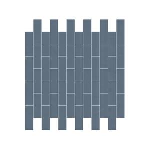 Shangar te trae mosaico de lujo Cobalt Blue Racta Bricks 1x2,7 Mosaic Glossy Matt Premium Quality Tile para proyectos de lujo - Product Image 1