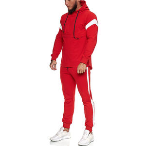 Ensemble de sweat à capuche de haute qualité Streetwear poids lourd éponge français brodé fermeture éclair survêtement pantalon de survêtement et ensemble de sweat à capuche - Product Image 5