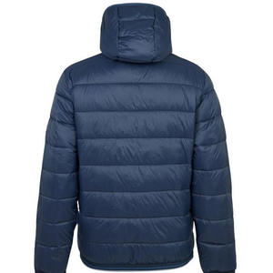 Chaquetas de Plumón Personalizadas al por Mayor de Alta Calidad, Chaqueta Acolchada con Capucha, Estilo Casual Urbano, Chaqueta Bomber de Burbujas para Hombre - Product Image 5