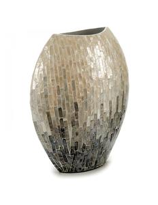 Producto superior caliente Diseño moderno Capiz Mother of Pearl Cilindro Jarrón Buen precio Venta al por mayor Decoración de mesa Vajilla Mesa de comida - Product Image 4