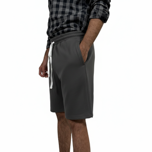 Custom Cotton Fleece <b>Men</b> <b>Shorts</b> Soft Warm Breathable Casual <b>Shorts</b> <b>for</b> <b>Loungewear</b> Streetwear Rhinestone Fleece <b>Men</b> <b>Shorts</b> - Product Image 2