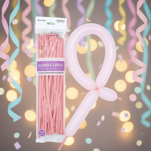 Globos de Látex con Forma de Número para Fiestas de Cumpleaños, Color Rosa Pastel, 260s, 50 Unidades, Duraderos para Decoración - Product Image 3