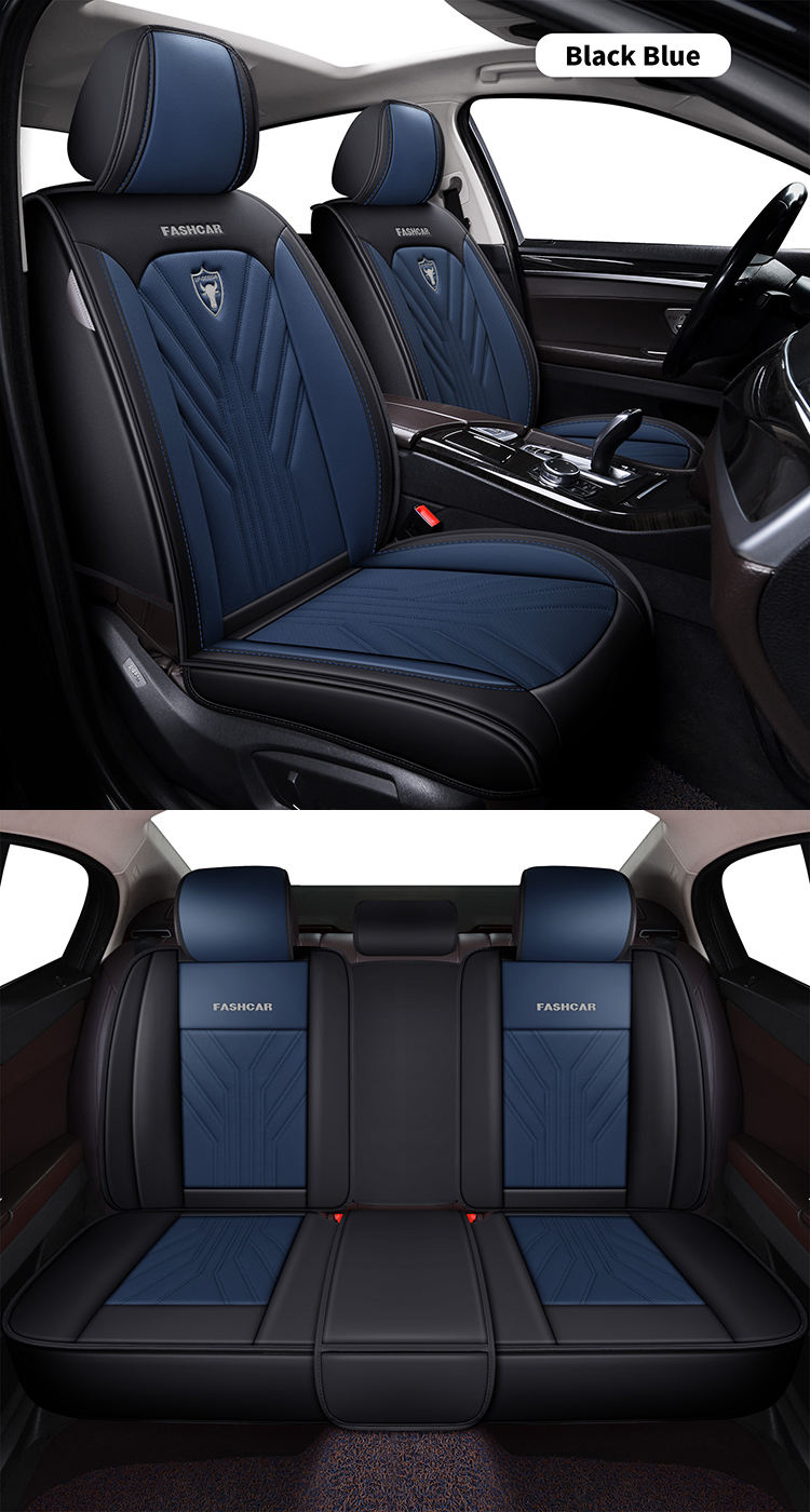 สีดำและสีน้ำเงิน