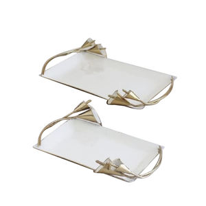 Plateau de service de restauration de vaisselle au design exclusif pour la maison, l'hôtel, le restaurant, la nourriture et le petit-déjeuner - Product Image 1